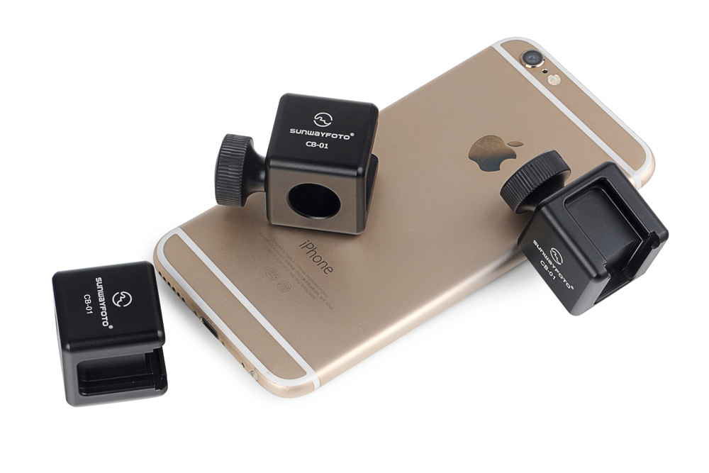 SunwayFoto CB-01 Cold Shoe Adapter with 1/4 inch Tripod Mount - Image 5