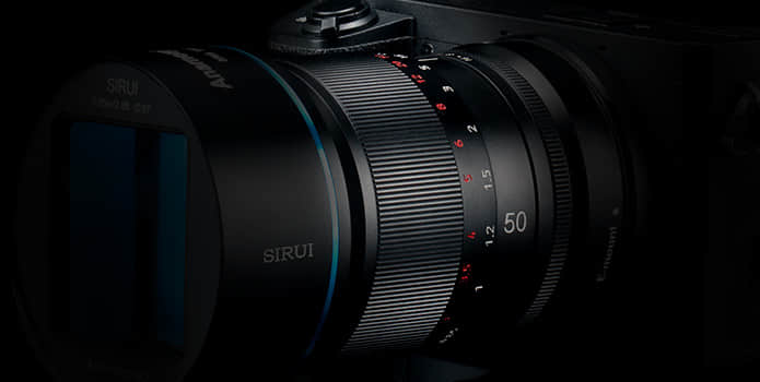 Sirui 50mm f/1.8 1.33x Anamorphic lens for Fuji X Mount - Image 4