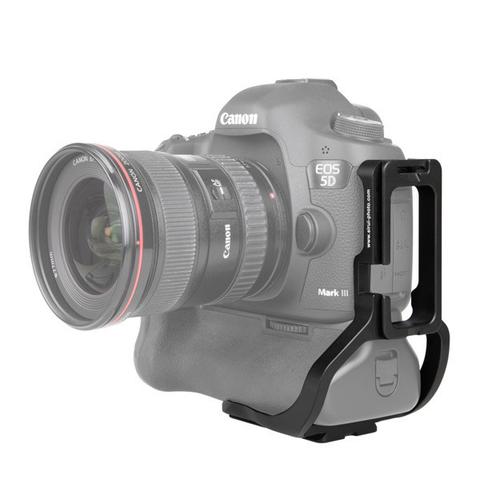 Sirui TY-5DIIILBG L-Bracket For Canon 5D Mark III/5Ds R/5Ds with Battery Grip - Image 4
