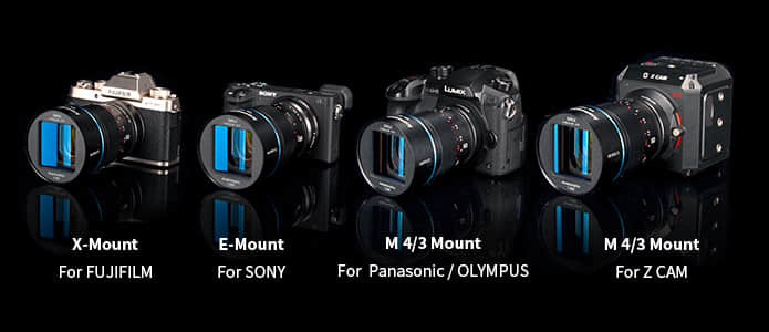 Sirui 50mm f/1.8 1.33x Anamorphic lens for Fuji X Mount - Image 2