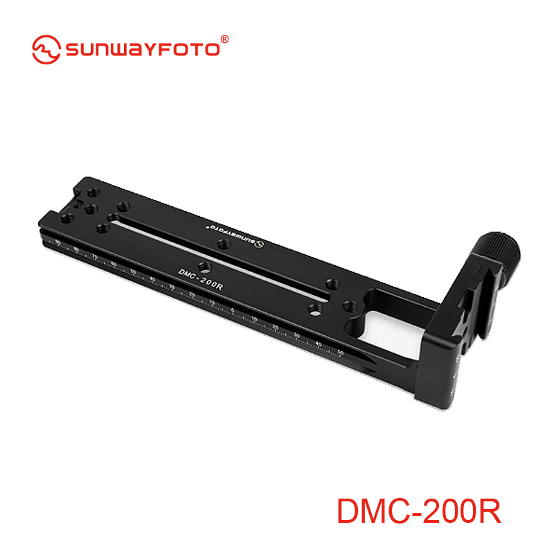 Sunwayfoto DMC-200R Vertical Rail with (On-End) Clamp - Image 3