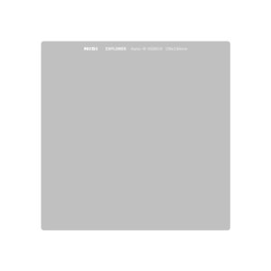 NiSi Explorer Collection 150x150mm Nano IR Neutral Density filter - ND8 (0.9) - 3 Stop