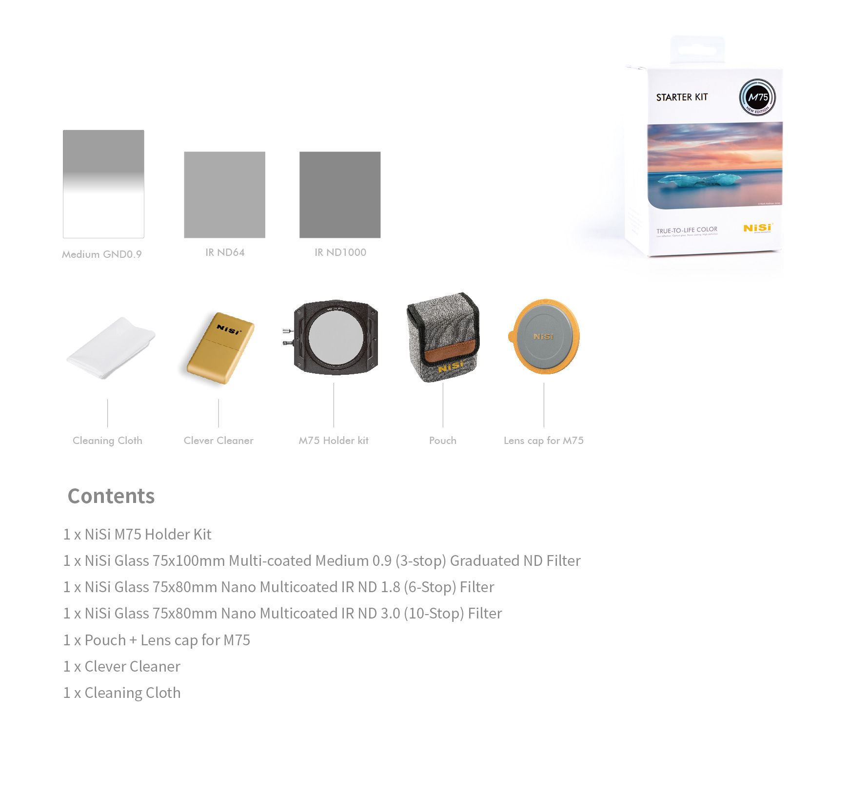 NiSi M75 75mm Starter Kit with Pro C-PL - Image 2