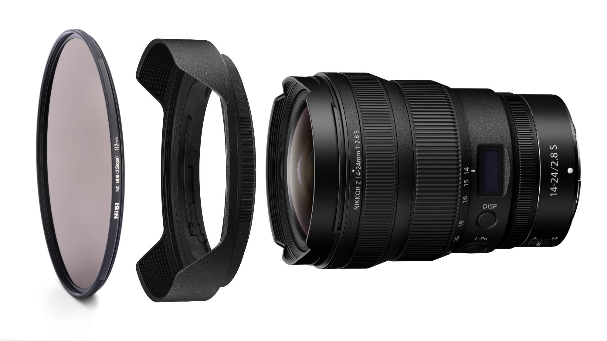 NiSi 112mm Circular NC ND8 (3 Stop) Filter for Nikon Z 14-24mm f/2.8S - Image 2