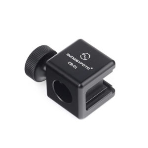 SunwayFoto CB-01 Cold Shoe Adapter with 1/4 inch Tripod Mount